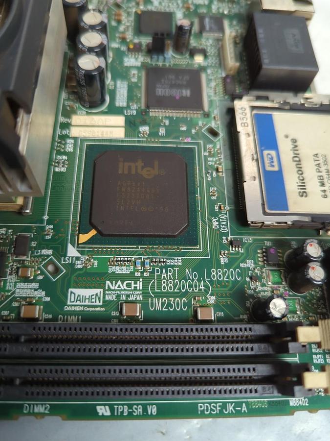 Used DAIHEN/NACHI,L8820C (L8820C04),CIRCUIT BOARD MAIN BOARD UM230C PRE-OWNED
