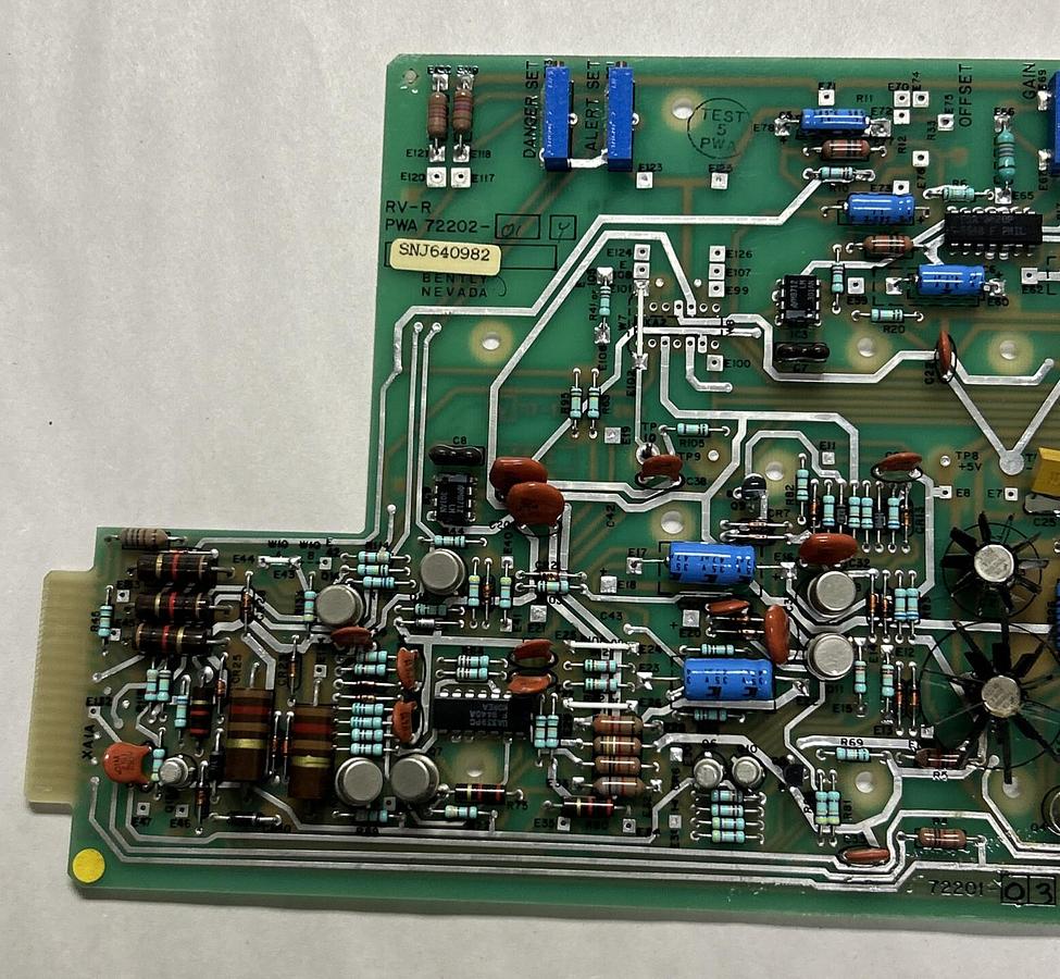 Used BENTLEY NEVADA,PWA72202-01,PC CIRCUIT BOARD