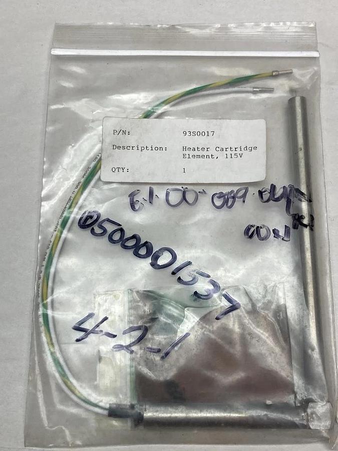 Used Unbranded,93S0017,Heater Cartridge Element 115V