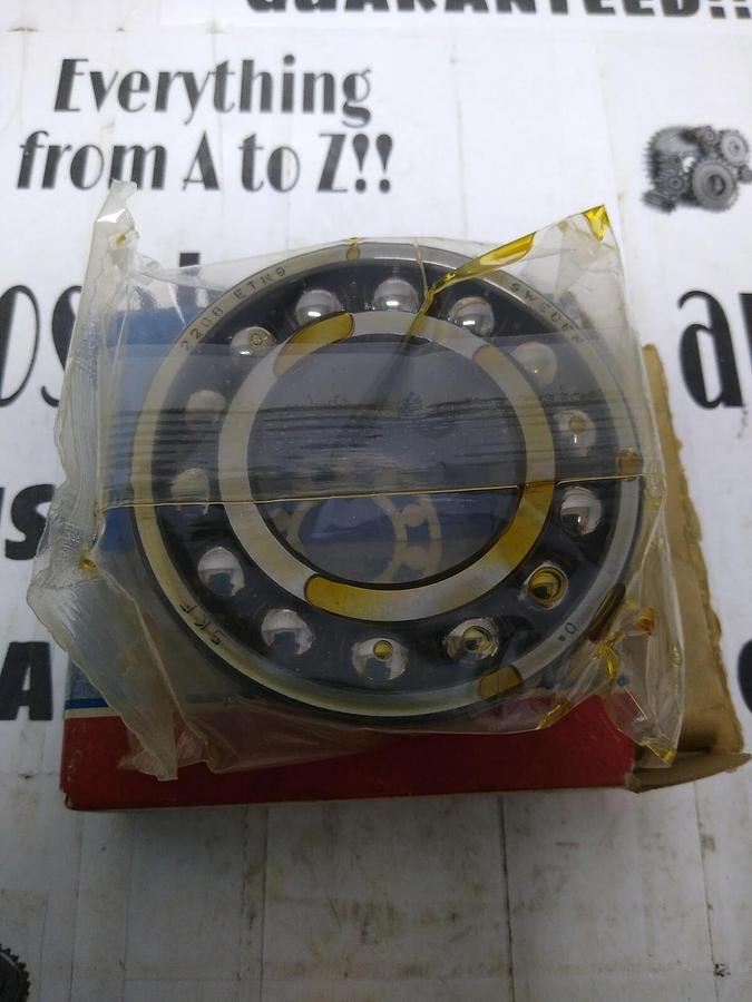 SKF,2208 ETN9,Self Aligning Ball Bearing NOS