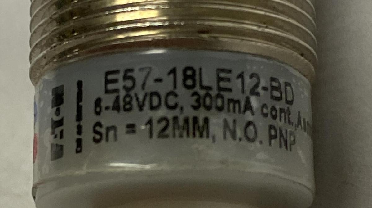 EATON CORPORATION,E57-18LE12-BD, PROXIMITY SWITCH LOT OF 2 NOS