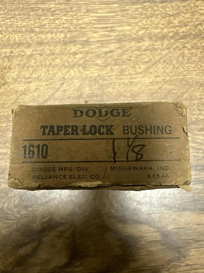 Dodge,1610,1 1/8" Taper Lock Bushing w/Keyway