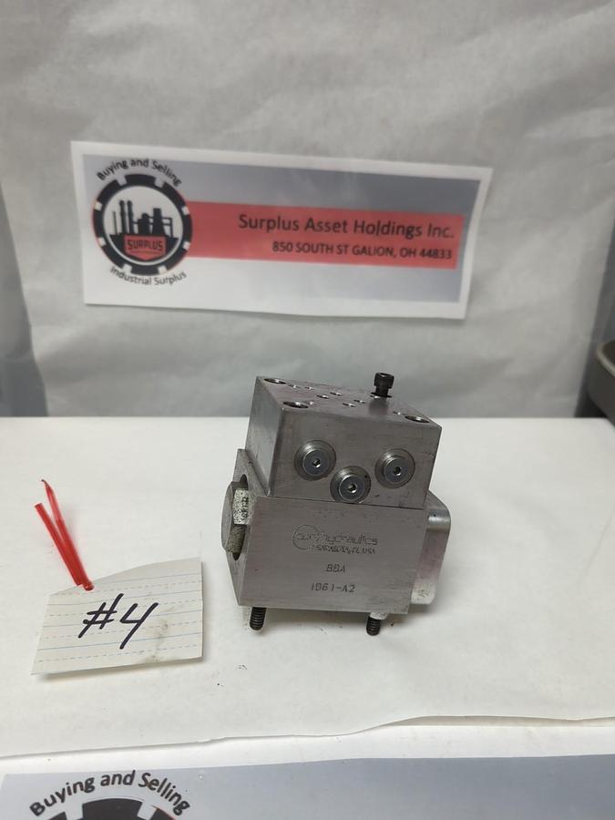 Used SUN HYDRAULICS,BBA,MANIFOLD ID61-A2+ PRE-OWNED