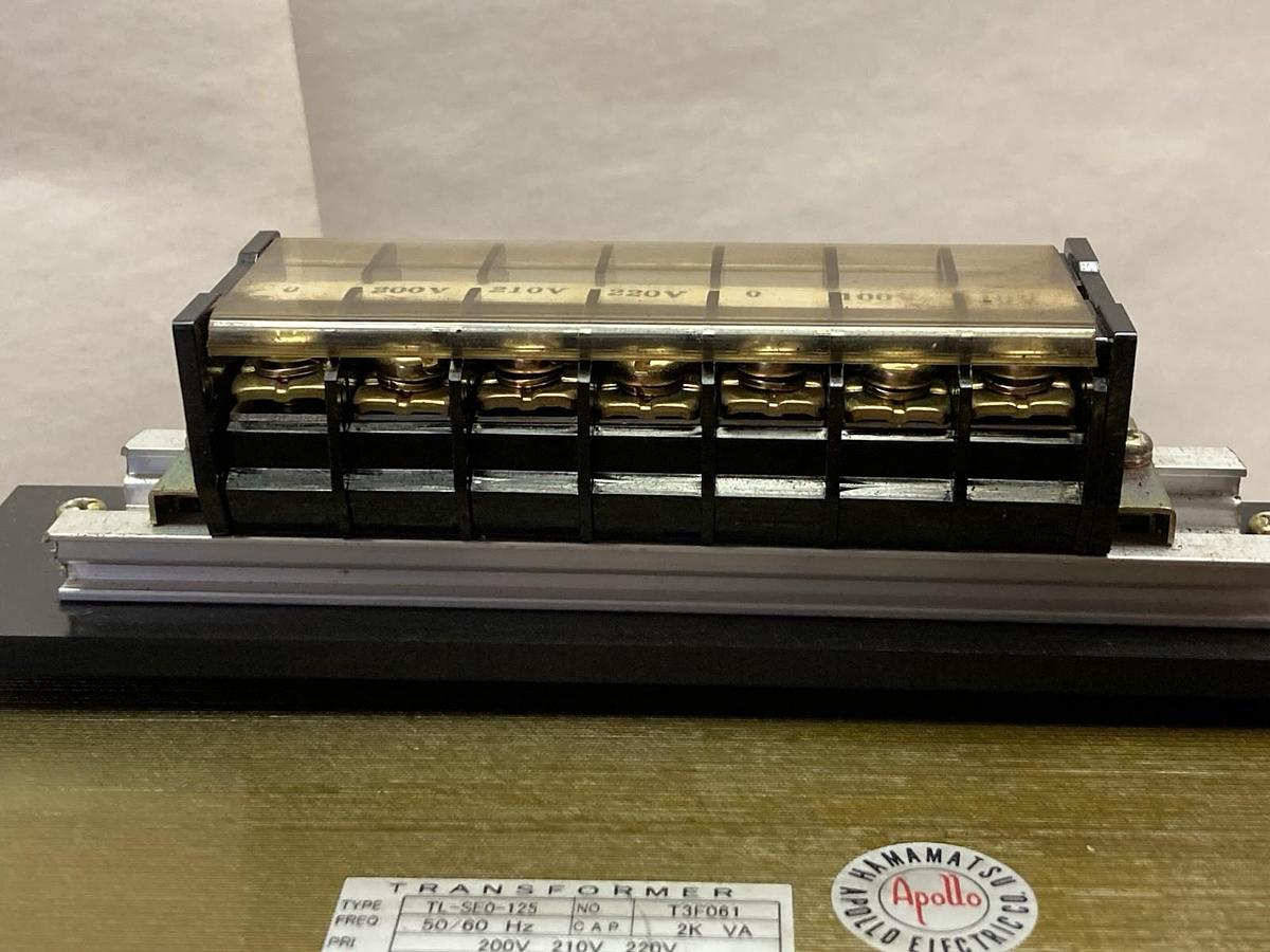Apollo Electric,TL-SE0-125,Single Phase Transformer 50/60Hz 2KVA