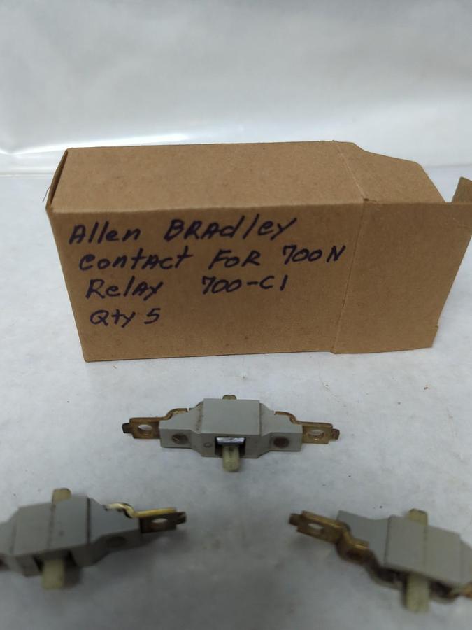 Used ALLEN-BRADLEY,700-C1,CONTACT CARTRIDGE LOT OF 5 PRE-OWNED