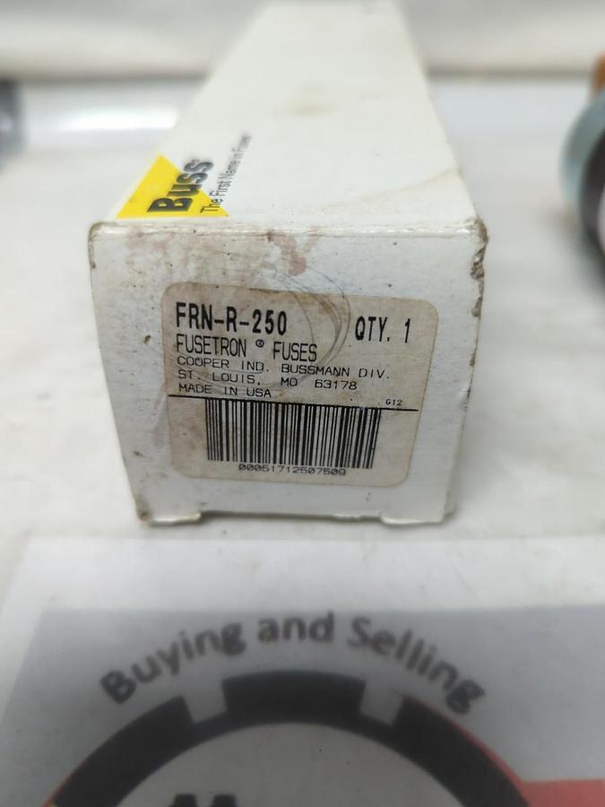 COOPER BUSSMANN,FRN-R-250,FUSETRON 250 AMP FUSE NOS