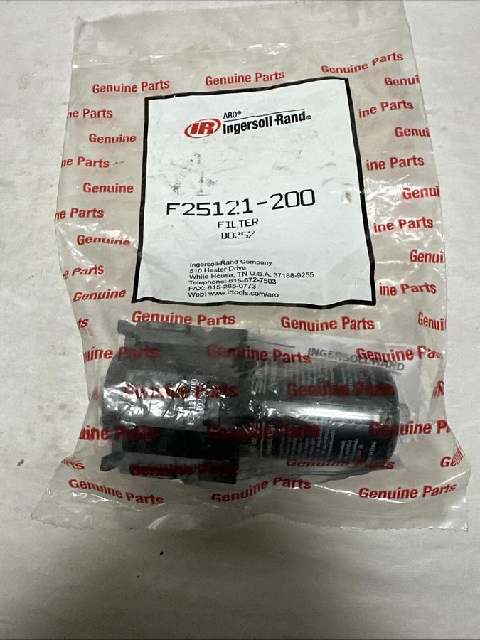 Used Ingersoll-Rand,F25121-200,Filter NEW