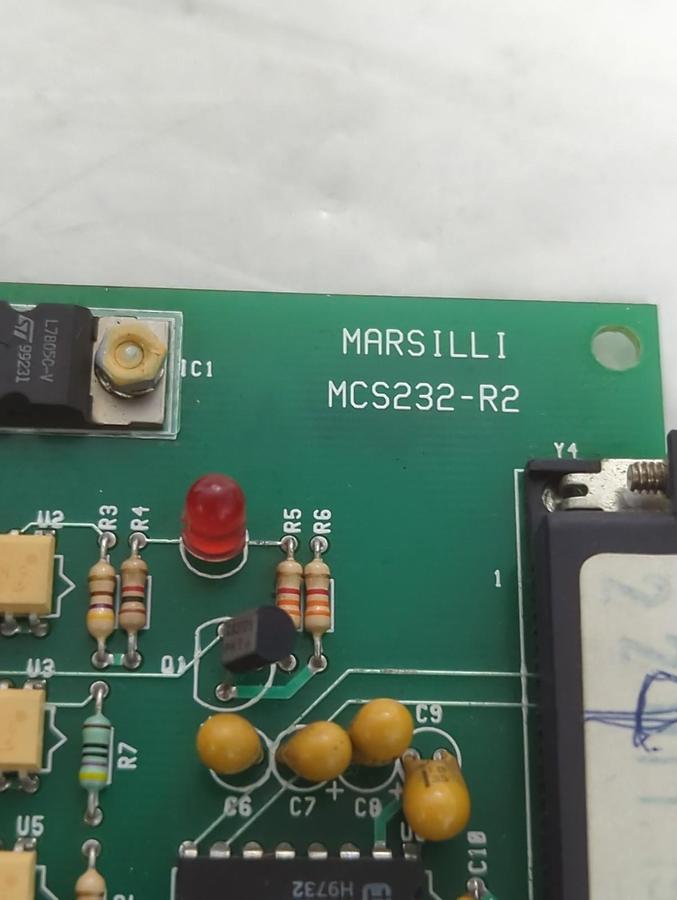 Used MARSILLI,MCS232-R2,CIRCUIT BOARD PRE-OWNED