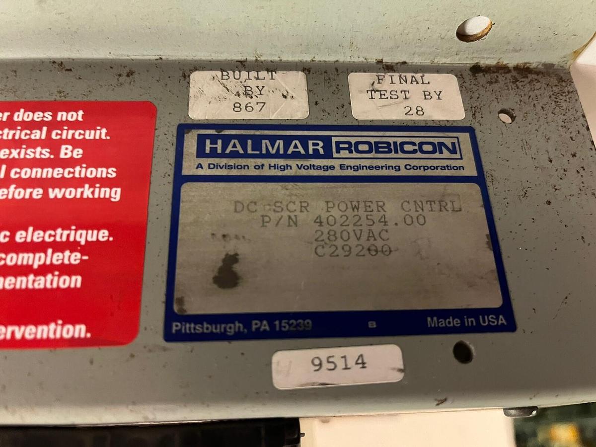 Used Halmar Robicon,402254.00,DC SCR POWER CONTROL