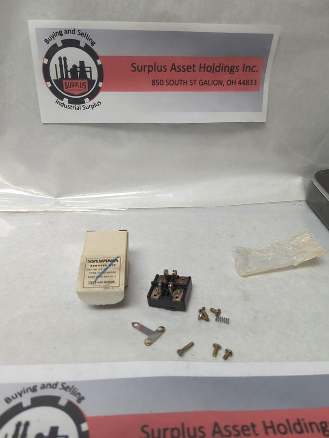 SYLVANIA-CLARK,CY 31-11,SERVICE KIT FOR TYPE CY STARTER SIZES CY-0 & CY-1 NOS