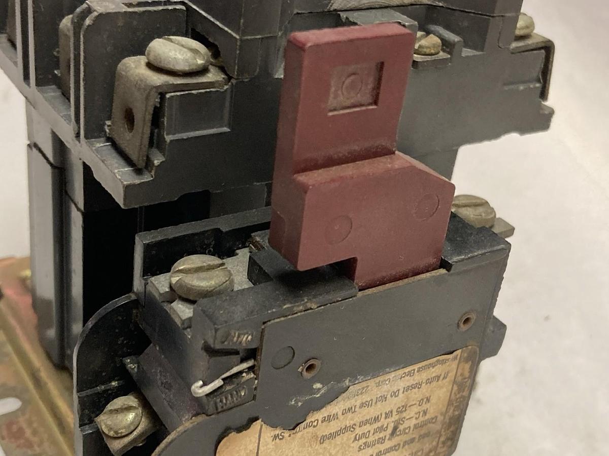 Used Westinghouse,276A134G01 A201KICA,Motor Starter Size 1 27A