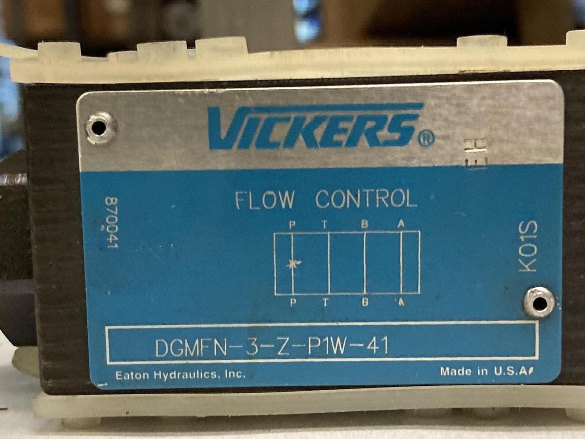 Used Vickers,DGMFN-3-Z-P1W-41,Flow Control Valve