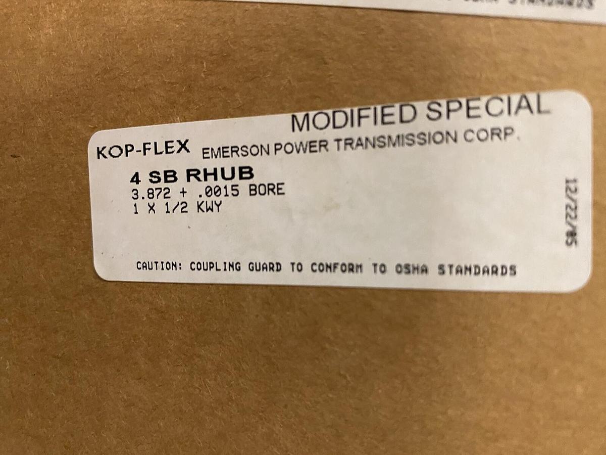 KOP-FLEX,4F-SB-FR-FB,HUB CONSISTS OF MODIFIED 4F-FHUB AND 4-SB-RHUB