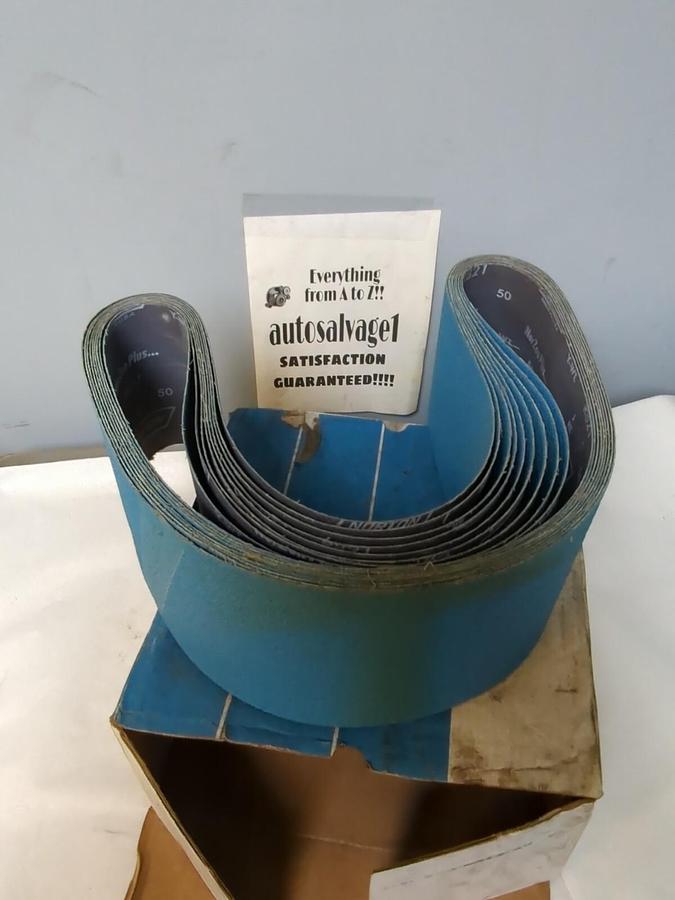 NORTON,27761 R821 NORZON R,PLUS 6 INCH X60 INCH 50Y GRIT BELT BOX OF 10 NOS