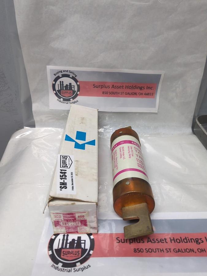 GOULD SHAWMUT,TRS225R,TRI-ONIC 225 AMP FUSE NOS