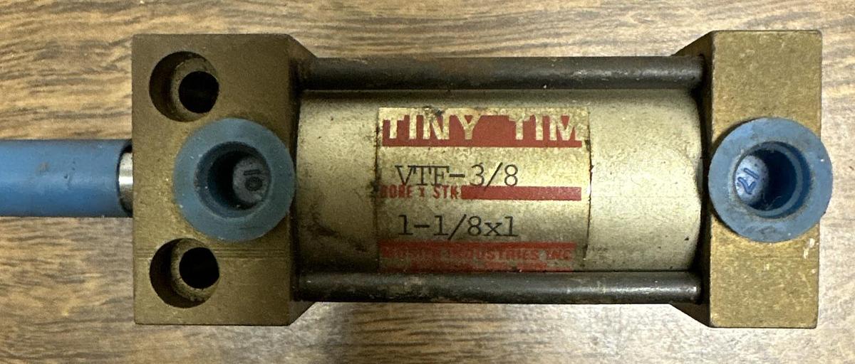 Tiny Tim,VTF3/8,Pneumatic Cylinder 1x1/8x1