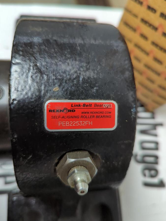 LINK-BELT REXNORD,PEB22532FH,PILLOW BLOCK BEARING 2 INCH BORE NOS