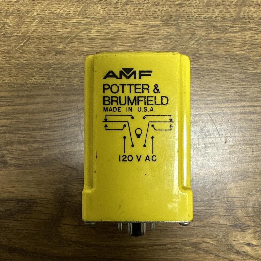 Used Potter Brumfield,CDB-38-70006,120VAC Relay