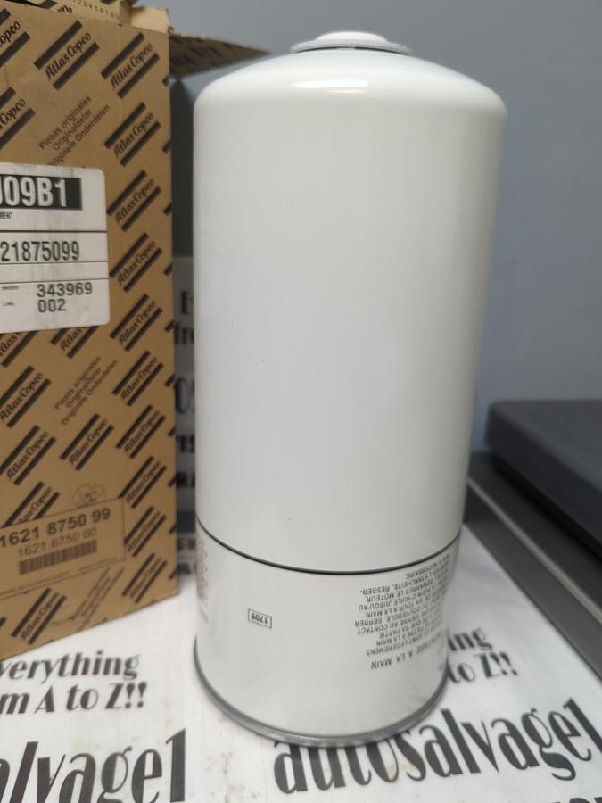 ATLAS COPCO,1621875099,SPIN ON OIL FILTER ELEMENT NOS