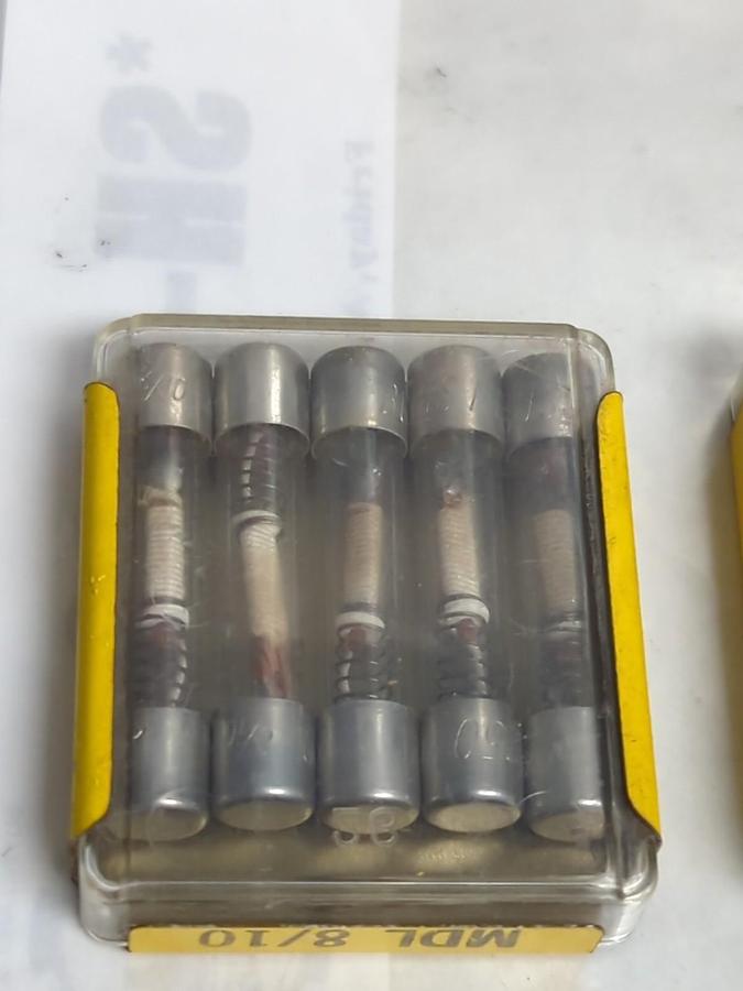COOPER BUSSMANN,MDL 8/10,FUSE LOT OF 10 PCS NOS