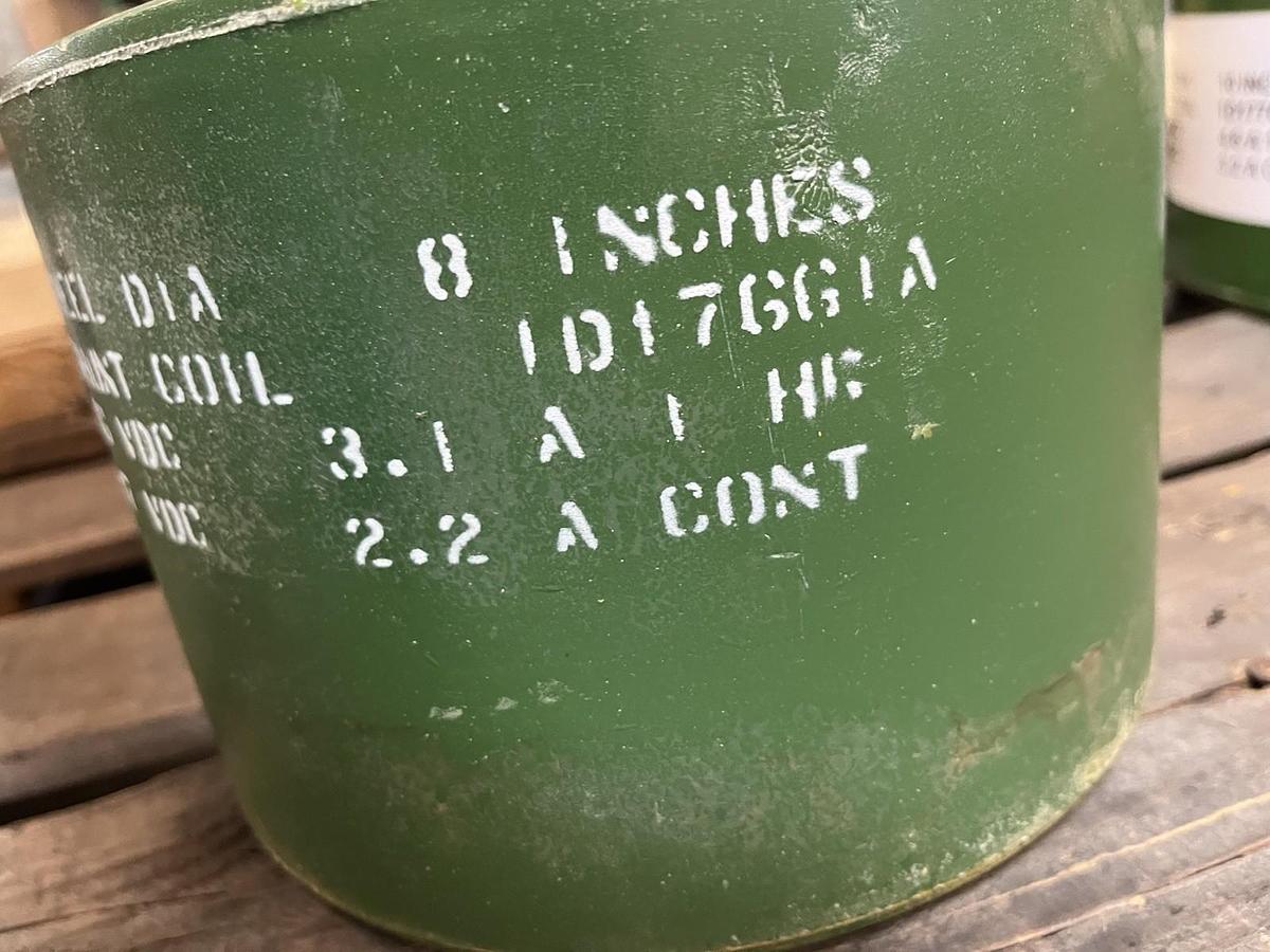 Used GE,1D176G1A,SHUNT COIL 8" WHEEL DIA 47/66VDC