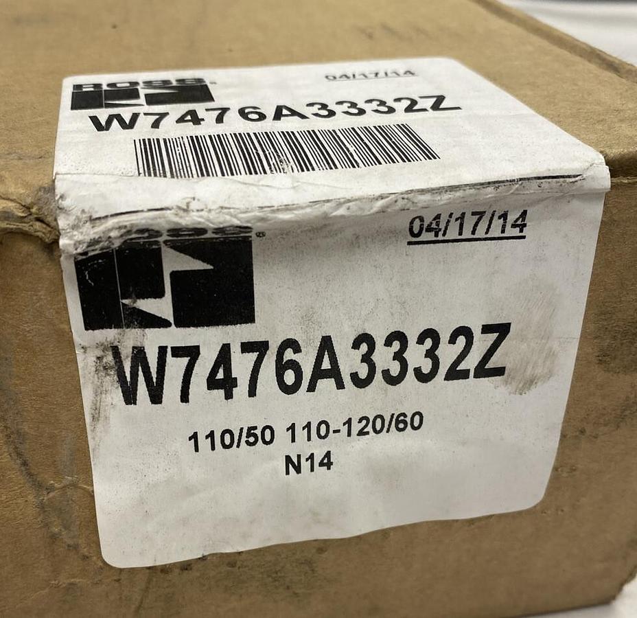 Used Ross,W7476A43332Z,Pneumatic Valve 120V N14 FACTORY SEALED NOS