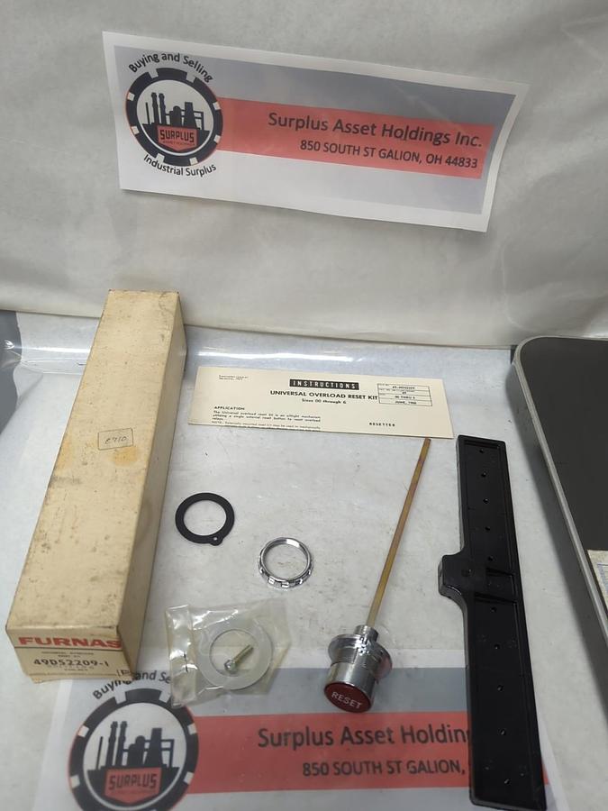 FURNAS,49D52209-1,UNIVERSAL OVERLOAD RESET KIT NOS