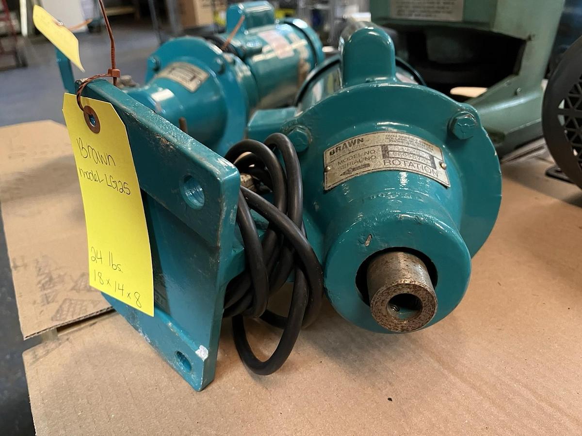Used BRAWN,LG25,MIXER 1/4HP 1PH