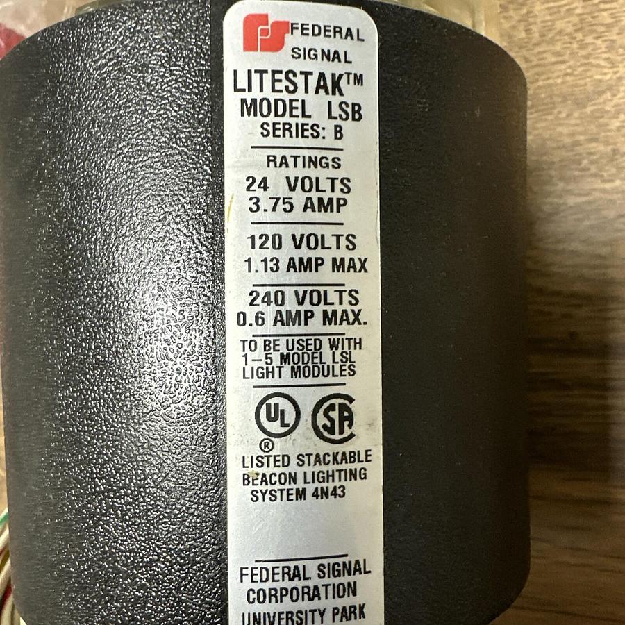 Litestak,LSL-024R,w/LSB Base RED