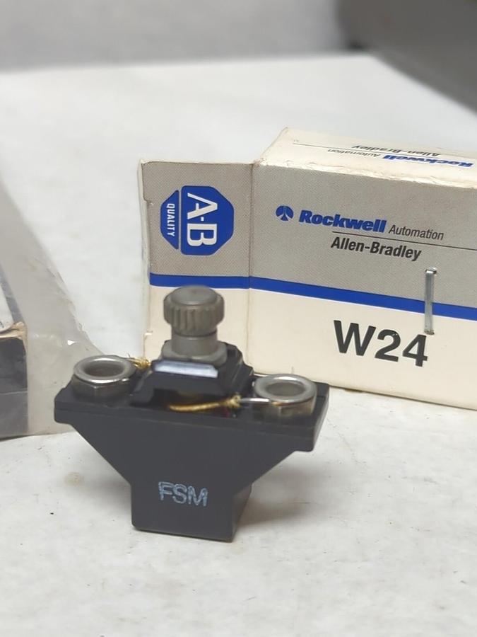 ALLEN BRADLEY,W-24,THERMAL OVERLOAD HEATER ELEMENT LOT OF 17 NOS