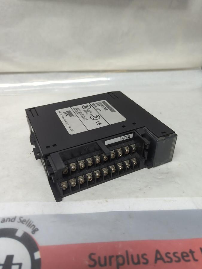 Used GE FANUC,IC693MDL240E,INPUT MODULE 120VAC 16PT PRE-OWNED