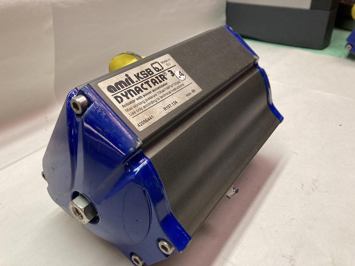 Used AMRI-KSB,R107.124,Pneumatic Valve Actuator 10 bar/1MPa/150PSI