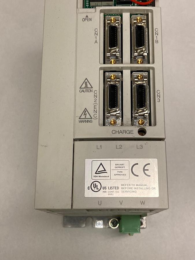 Used Mitsubishi,MR-J2S-40B,3-Phase Servo Amplifier 2.6A 200-230V