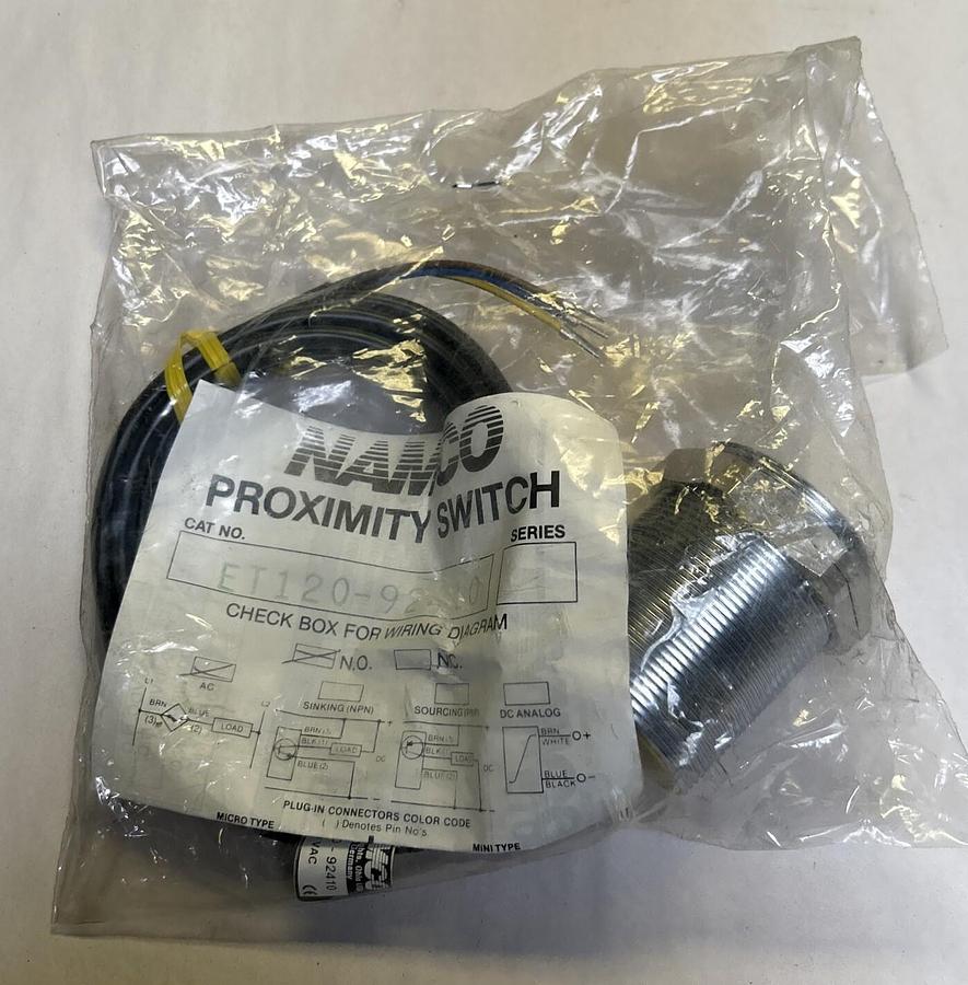 Used NAMCO,ET120-92410,PROXIMITY SWITCH NEW