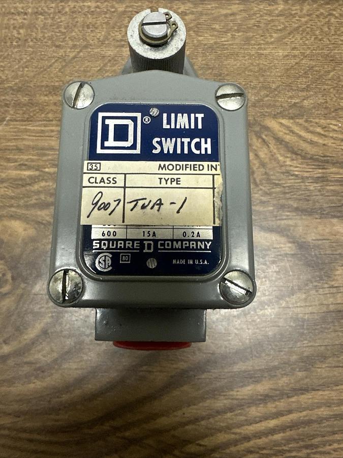 Square D,9007-TUA-1,Limit Switch