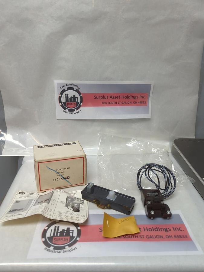 CUTLER-HAMMER,C400KG4C,COVER CONTROL KIT NOSKIT PILOT LIGHT 480V 60HZ NOS