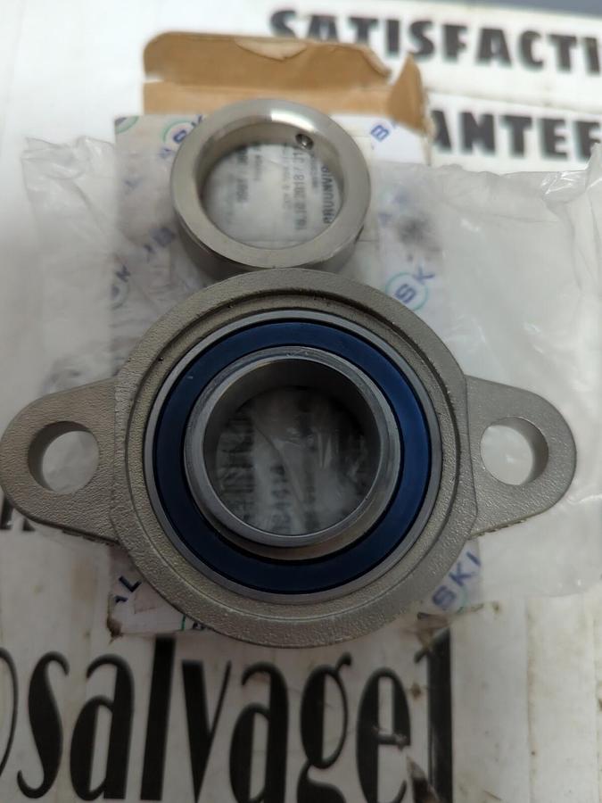 ASKUBAL,MUFLOO6,2-BOLT FLANGE BEARING 30MM BORE NOS