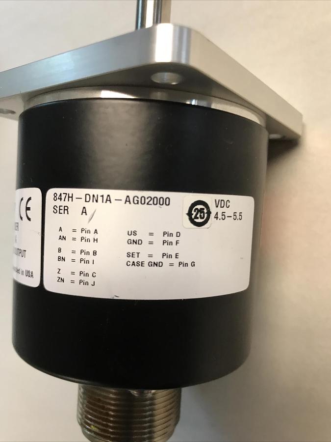 Allen Bradley,847H-DN1A-AG02000,Encoder Series A 4.5-5.5VDC