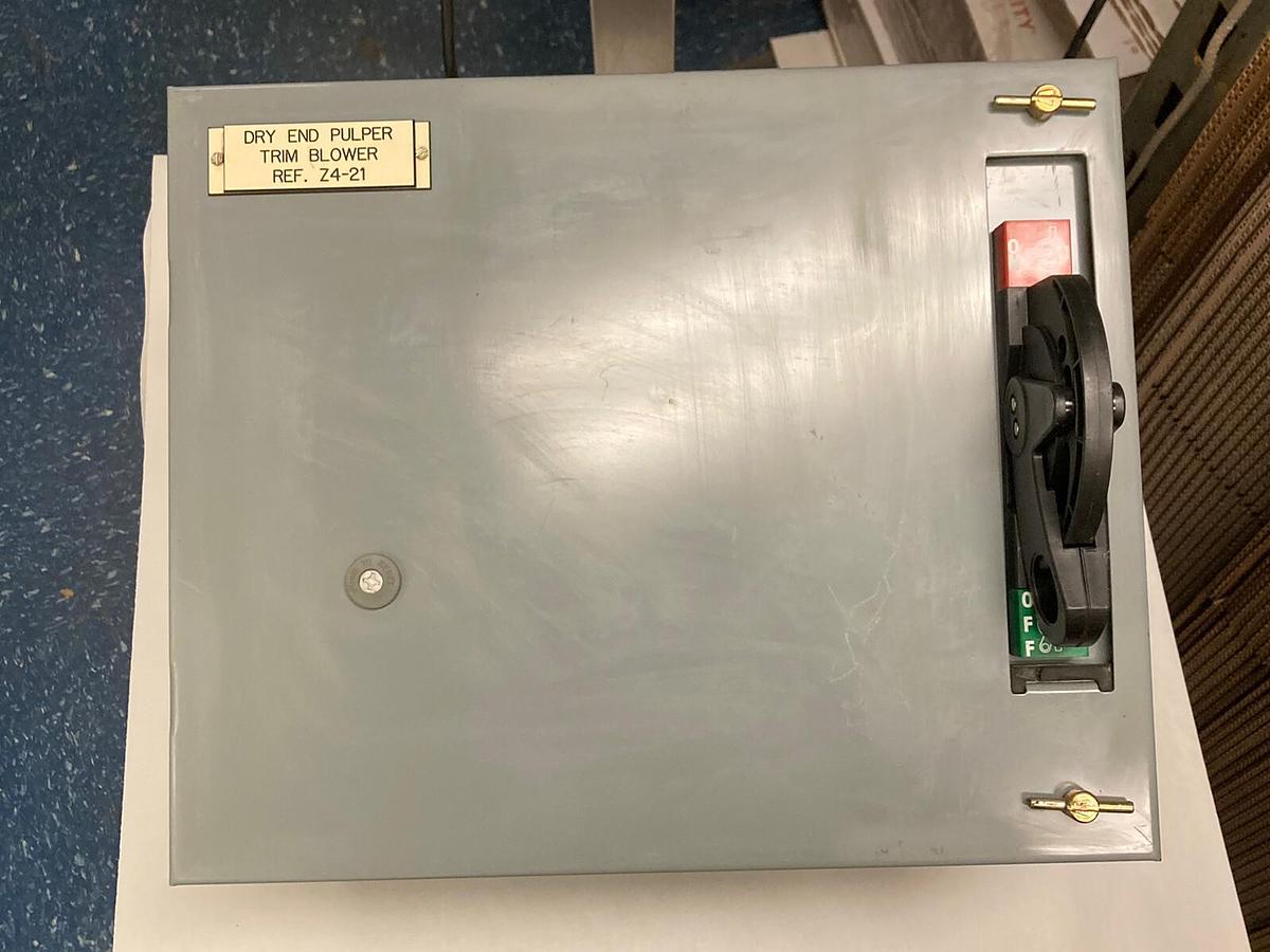 Used Allen-Bradley,2100 2112B,Size 1  Fused MCC 12 INCH Starter Feeder Bucket