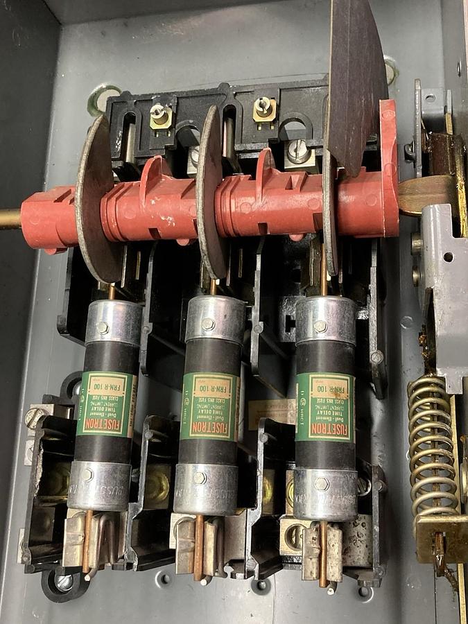 Used Square D,H323NRB,Heavy Duty Safety Switch 100A 240Vac