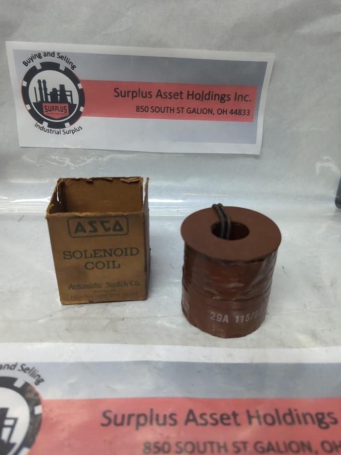ASCO,29A,COIL 115/60 NOS