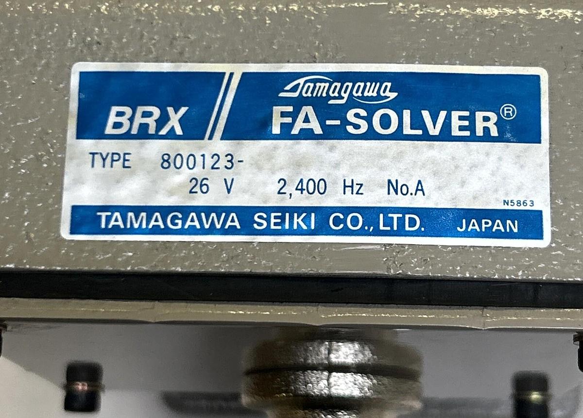 TAMAGAWA SEIKI,800123,FA-SOLVER 26V 2400HZ NOS