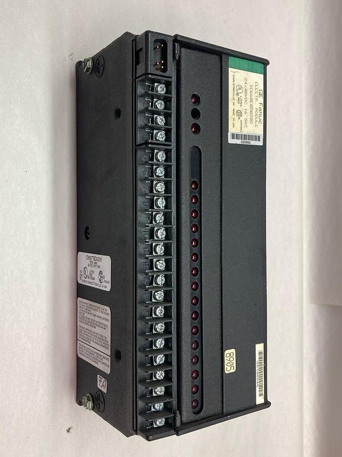 Used GE FANUC,IC660TBD022K,GENIUS BLOCK I/O MODULE 24/48VDC