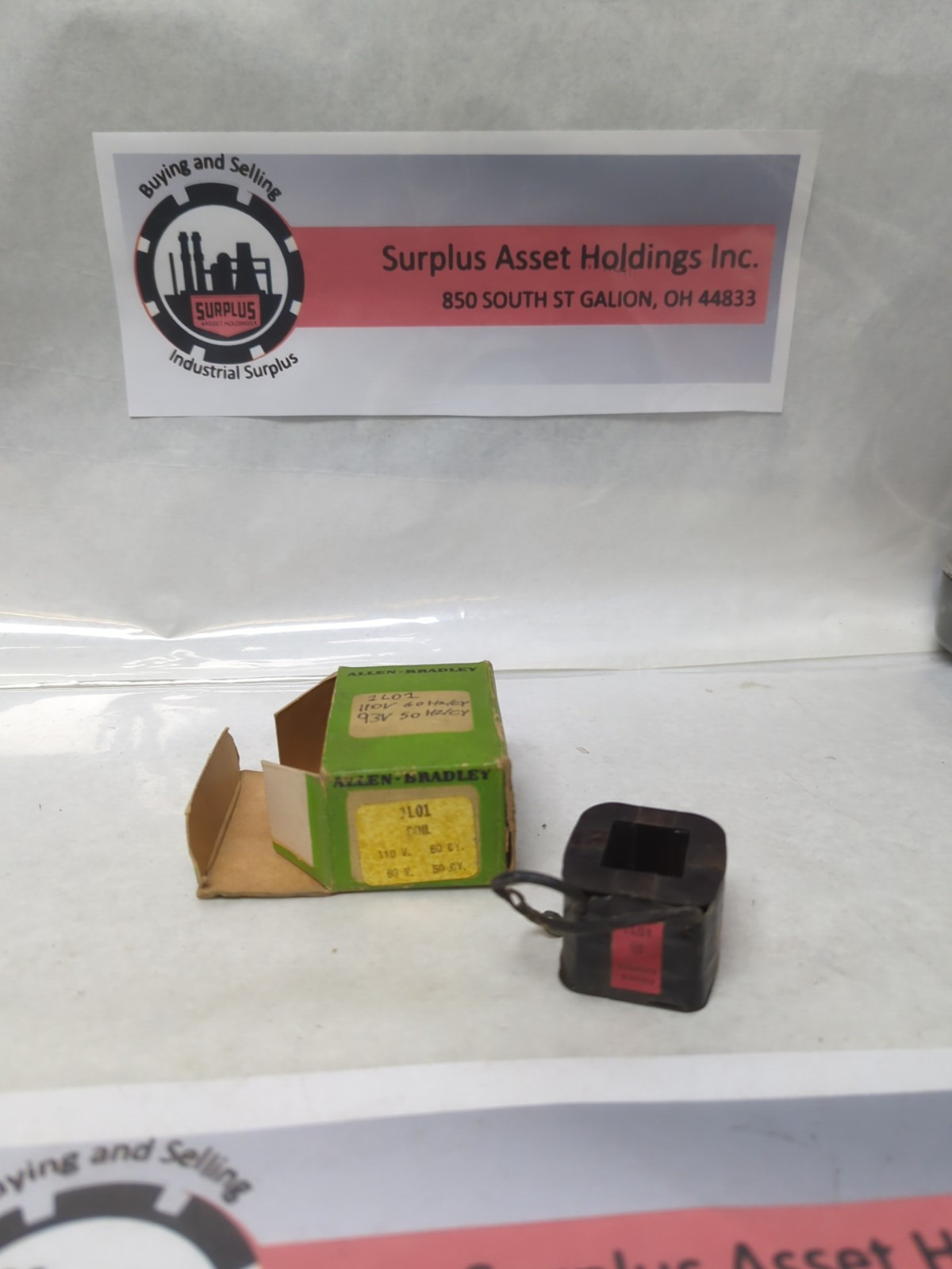 ALLEN-BRADLEY,1L01,COIL 110V 60HZ/CY 93V 50HZ/CY NOS