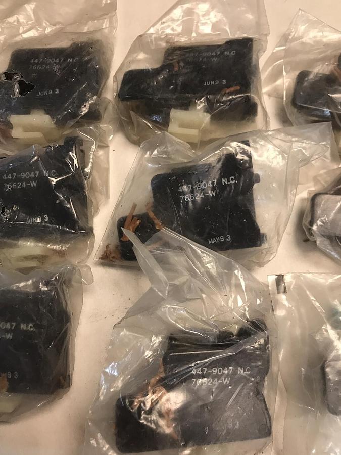 Reliance Josyln Clark,76624-W,Pole Relay N.C. Lot Of 9  447-9047 N.C