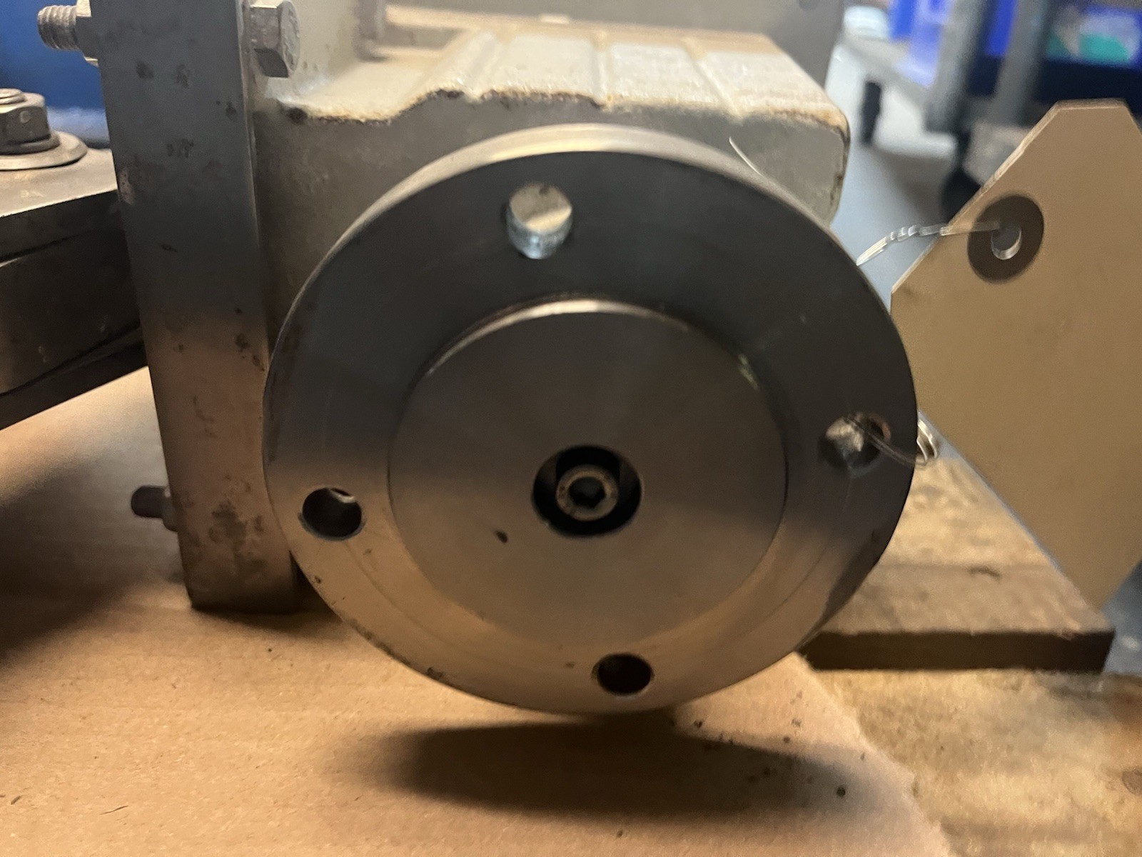 Used LENZE,EN60034,MOTOR W/ 4481 ASTEN GEARDRIVE WITH MIXER