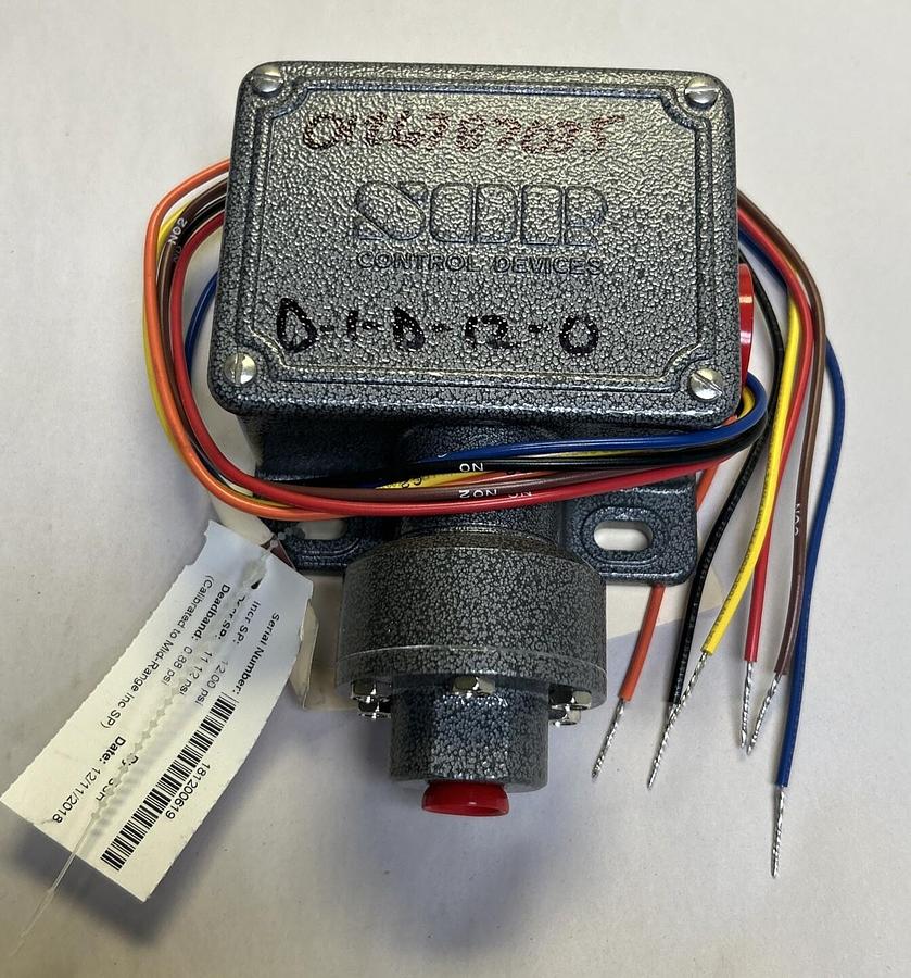 SOR,4NN-AA4-N4-B1A-PP,PRESSURE SWITCH NOS