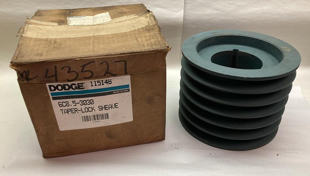 Dodge,115148,4-Groove Taper-Lock Pulley Sheave 6C8.5-3030