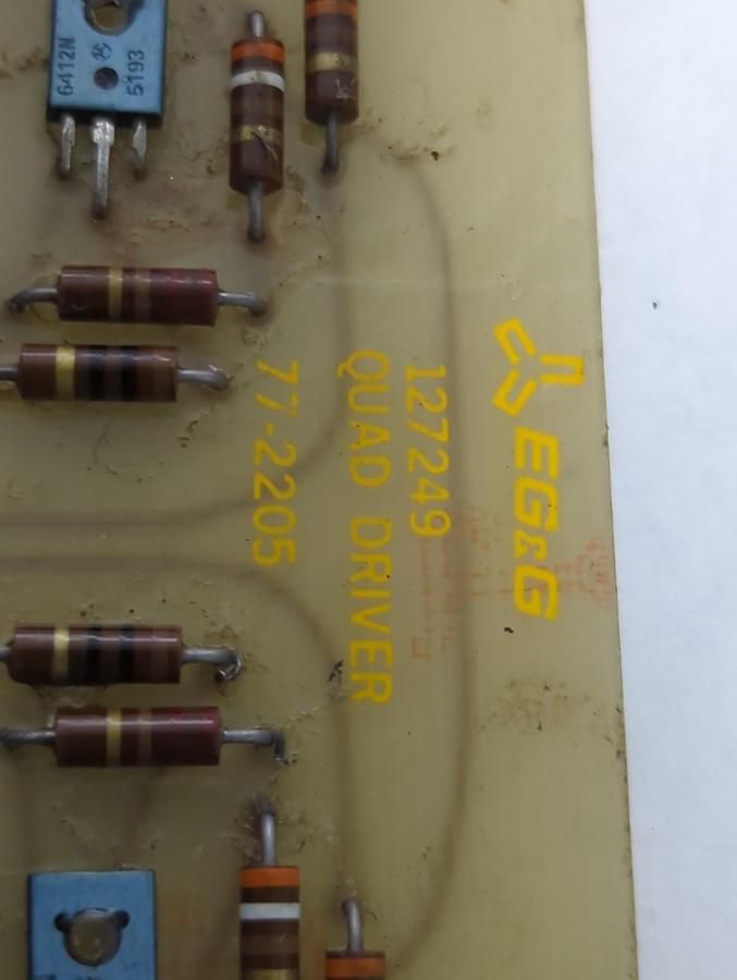 Used EG&G,127249,QUAD DRIVER 77-2205 PRE-OWNED