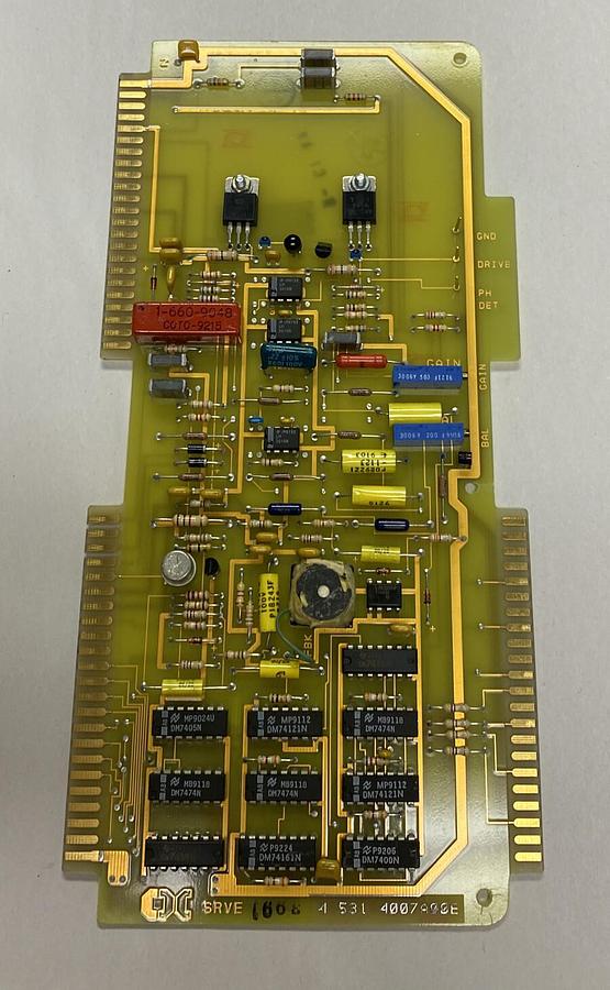 Used CINCINNATI MILACRON,4-531-4007A/00E, SERVO PC BOARD